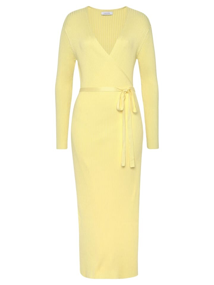 Длинное платье LASCANA Strick, желтый
Длинное платье LASCANA Strick, желтый