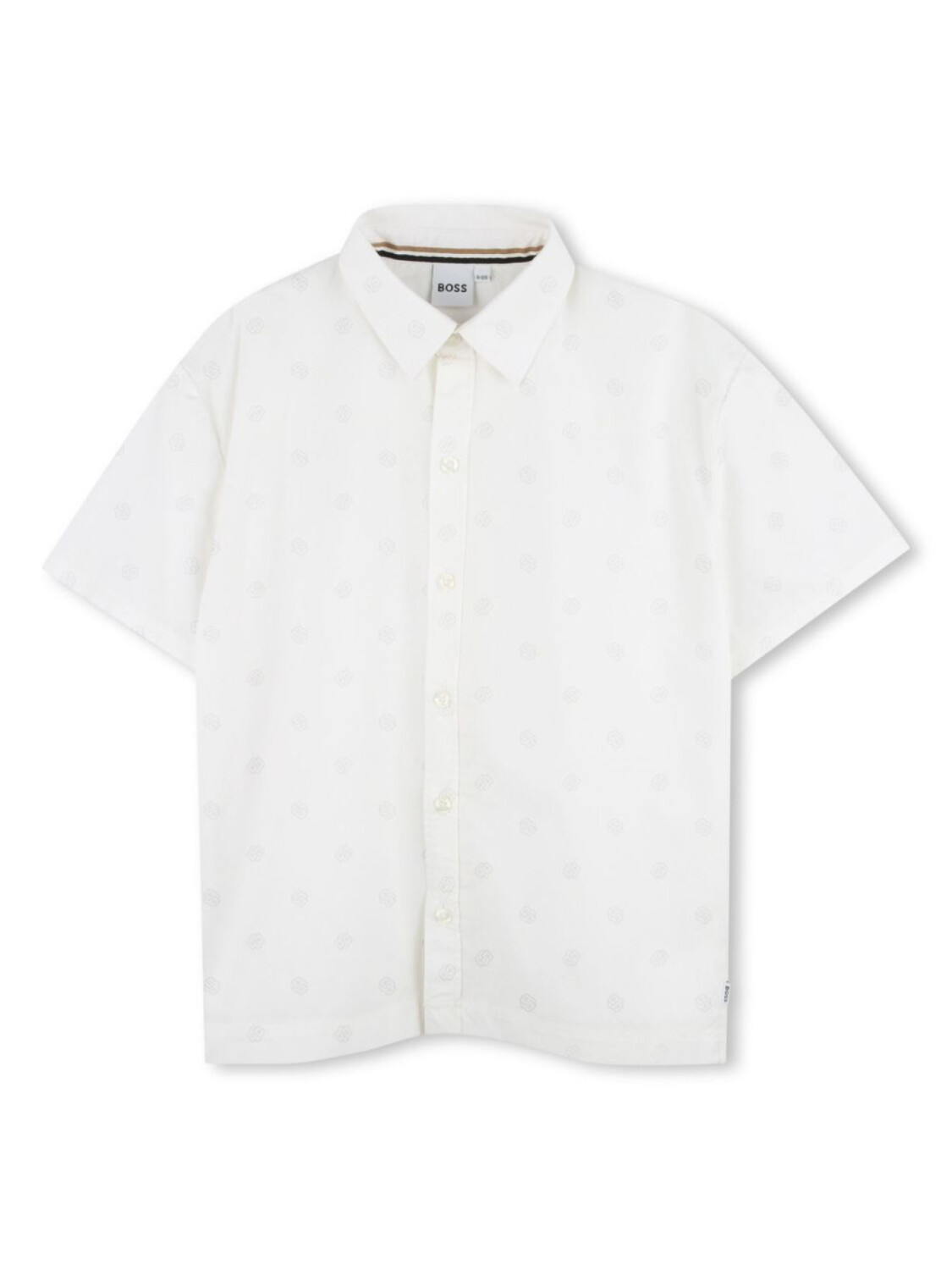 BOSS Kidswear рубашка с логотипом, белый
BOSS Kidswear рубашка с логотипом, белый