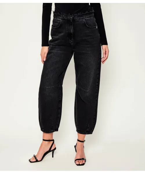 Джинсы Carrot fit Patrizia Pepe, черный
Джинсы Carrot fit Patrizia Pepe, черный