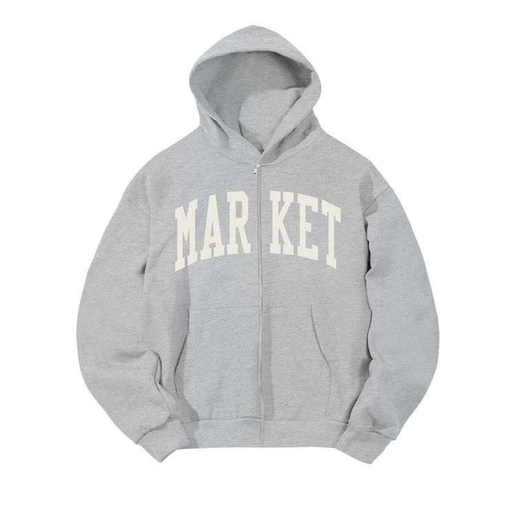 Худи Market Classic Arc Full Zip Hoodie, Heather Grey
Худи Market Classic Arc Full Zip Hoodie, Heather Grey