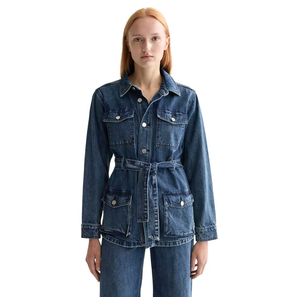 Куртка Scotch & Soda Worked Out Belted denim, синий
Куртка Scotch & Soda Worked Out Belted denim, синий