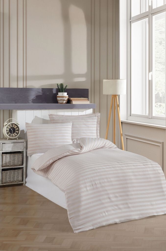 L'Essentiel Linge de Maison, Water Yollu Saten - Beige, комплект односпального пододеяльника, бежевый, 70 % ХЛОПОК / 30 % ПОЛИЭСТЕР, 140 x 200 см
L'Essentiel Linge de Maison, Water Yollu Saten - Beige, комплект односпального пододеяльника, бежевый, 70 % ХЛОПОК / 30 % ПОЛИЭСТЕР, 140 x 200 см