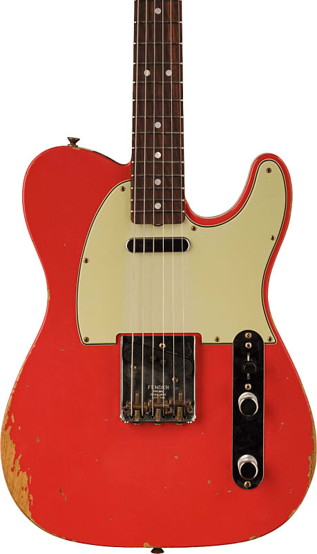 Электрогитара Fender Custom Shop 1964 Telecaster Relic Electric Guitar, Aged Fiesta Red
Электрогитара Fender Custom Shop 1964 Telecaster Relic Electric Guitar, Aged Fiesta Red