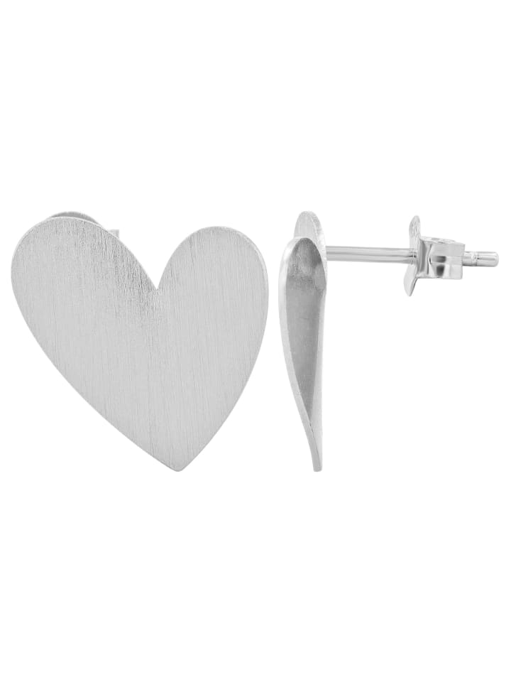 Adeliás Женские серьги - серьги-гвоздики в форме сердца из серебра 925 пробы
Adeliás Женские серьги - серьги-гвоздики в форме сердца из серебра 925 пробы