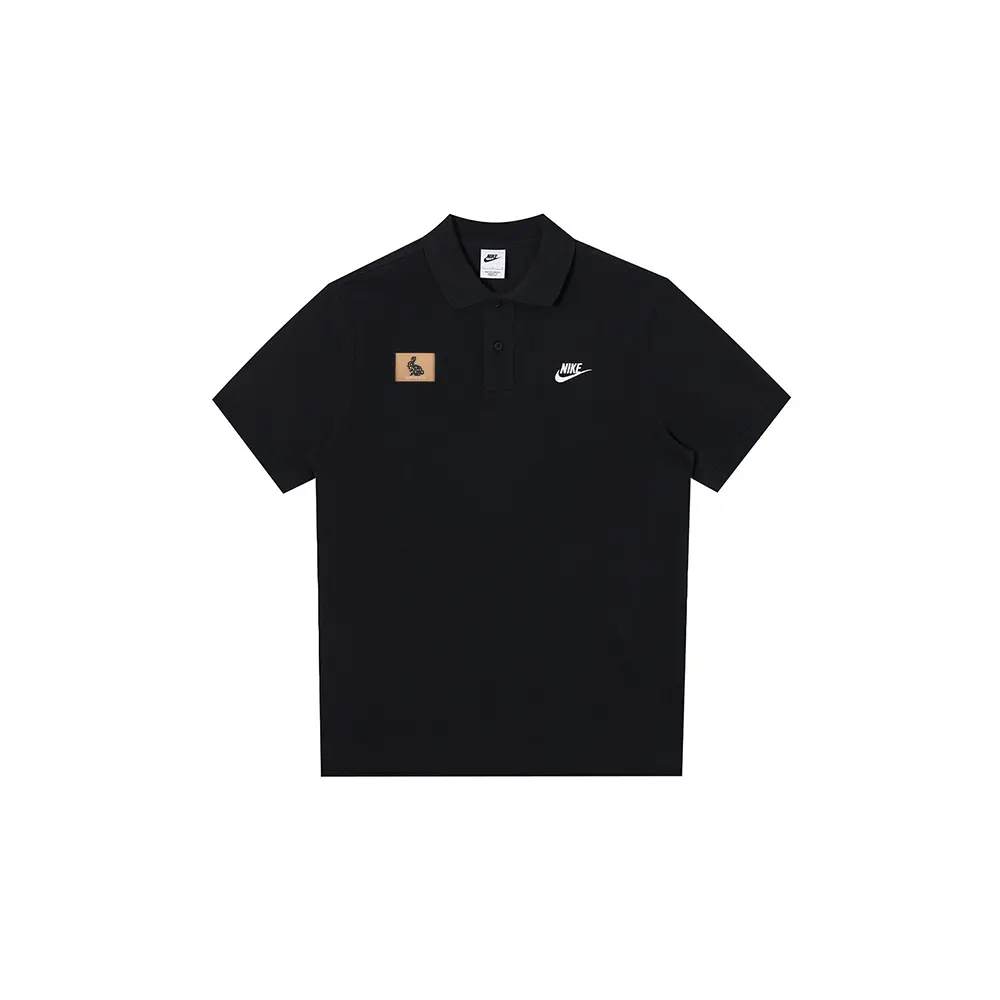 Рубашка поло унисекс черная Nike, черный
Рубашка поло унисекс черная Nike, черный