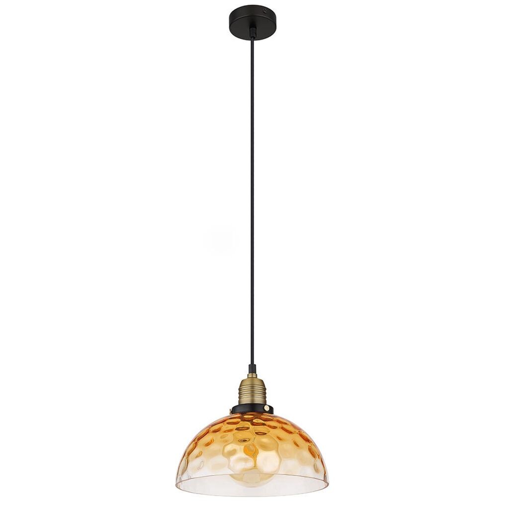 Подвесной светильник, металл, черный матовый, янтарное стекло, D 25 см Globo Lighting
Подвесной светильник, металл, черный матовый, янтарное стекло, D 25 см Globo Lighting