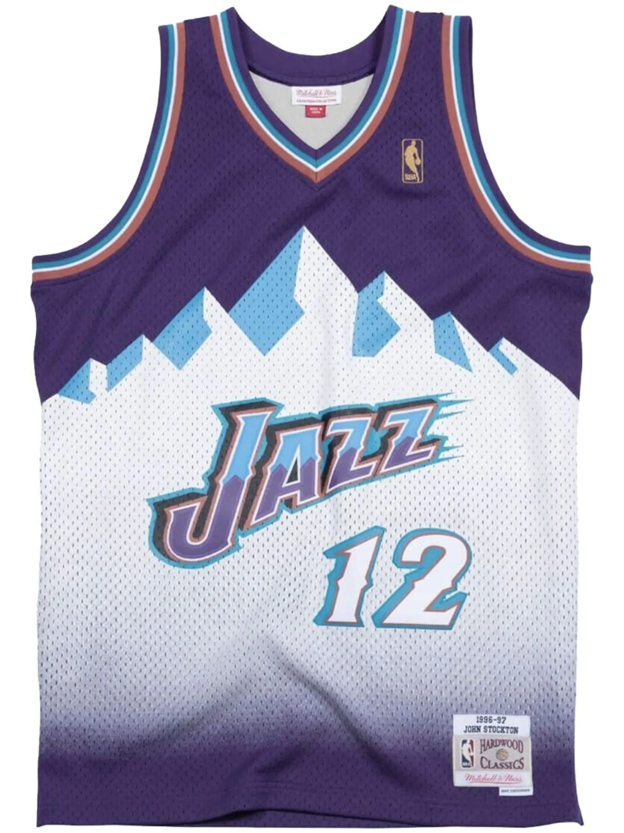 Топ Utah Jazz Road 1996-97 John Stockton Mitchell & Ness, фиолетовый
Топ Utah Jazz Road 1996-97 John Stockton Mitchell & Ness, фиолетовый