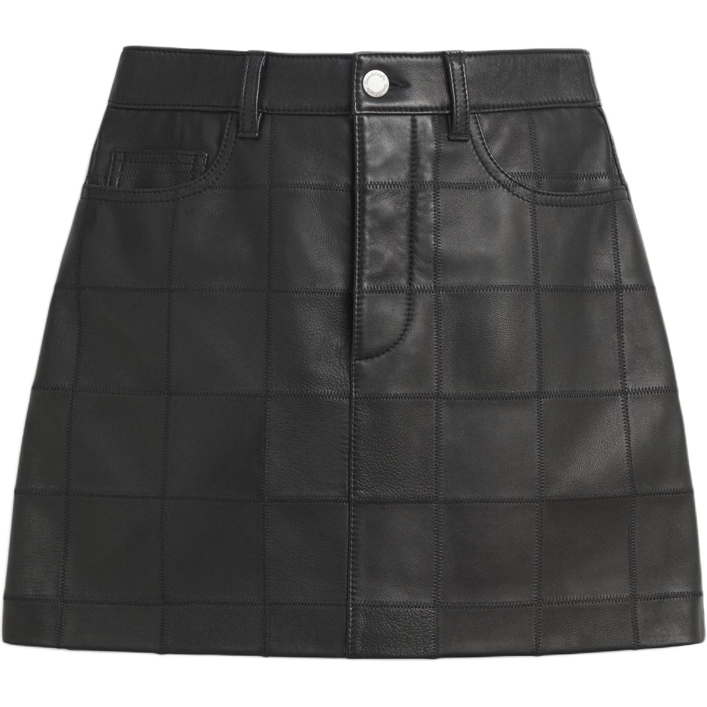 Кожаная короткая юбка SS25 для женщин COACH, черный
Кожаная короткая юбка SS25 для женщин COACH, черный