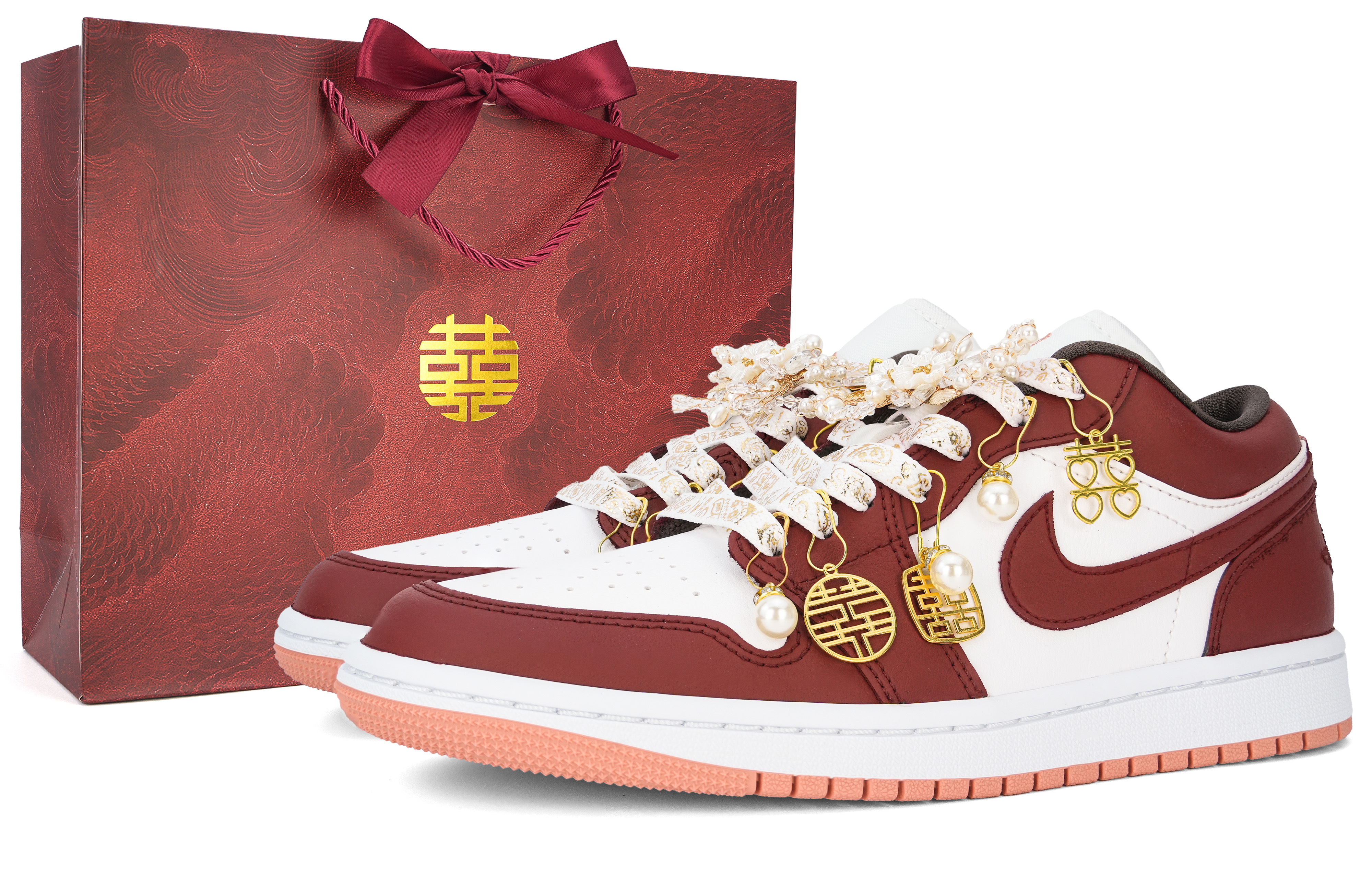 Jordan Air 1 свадебные кроссовки устойчивые к истиранию низкие винтажные баскетбольные кроссовки Unisex золото красный
Jordan Air 1 свадебные кроссовки устойчивые к истиранию низкие винтажные баскетбольные кроссовки Unisex золото красный