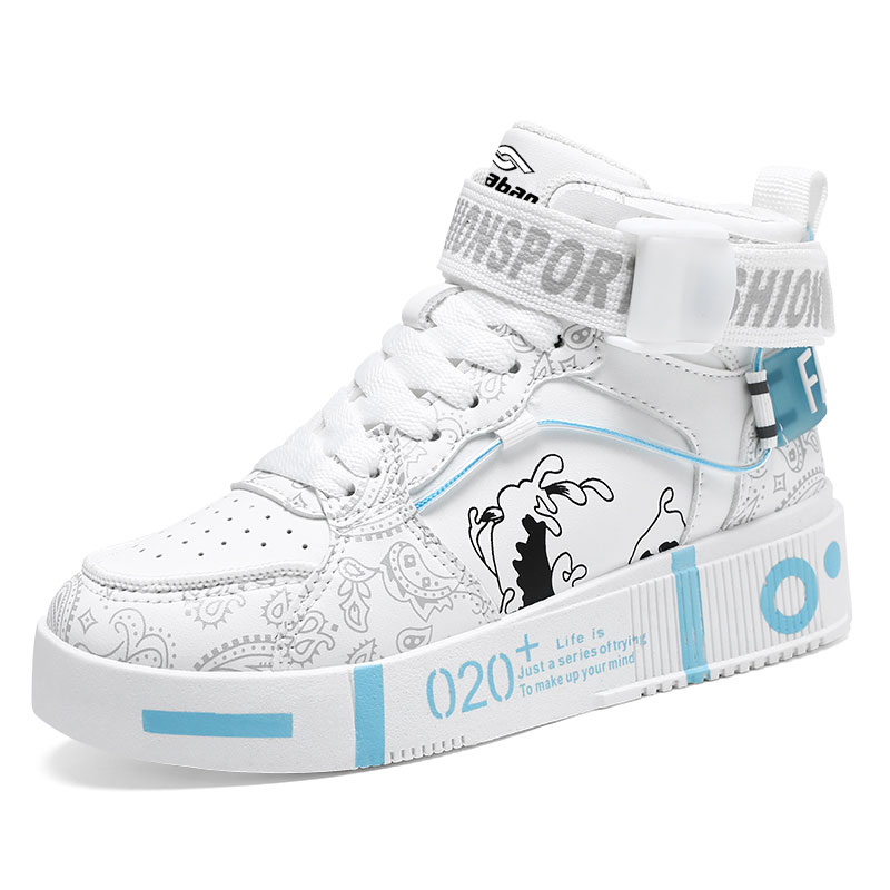 Детские кроссовки с высоким берцем, устойчивые к истиранию и дышащие Yi Jiabao, белый/серый
Детские кроссовки с высоким берцем, устойчивые к истиранию и дышащие Yi Jiabao, белый/серый