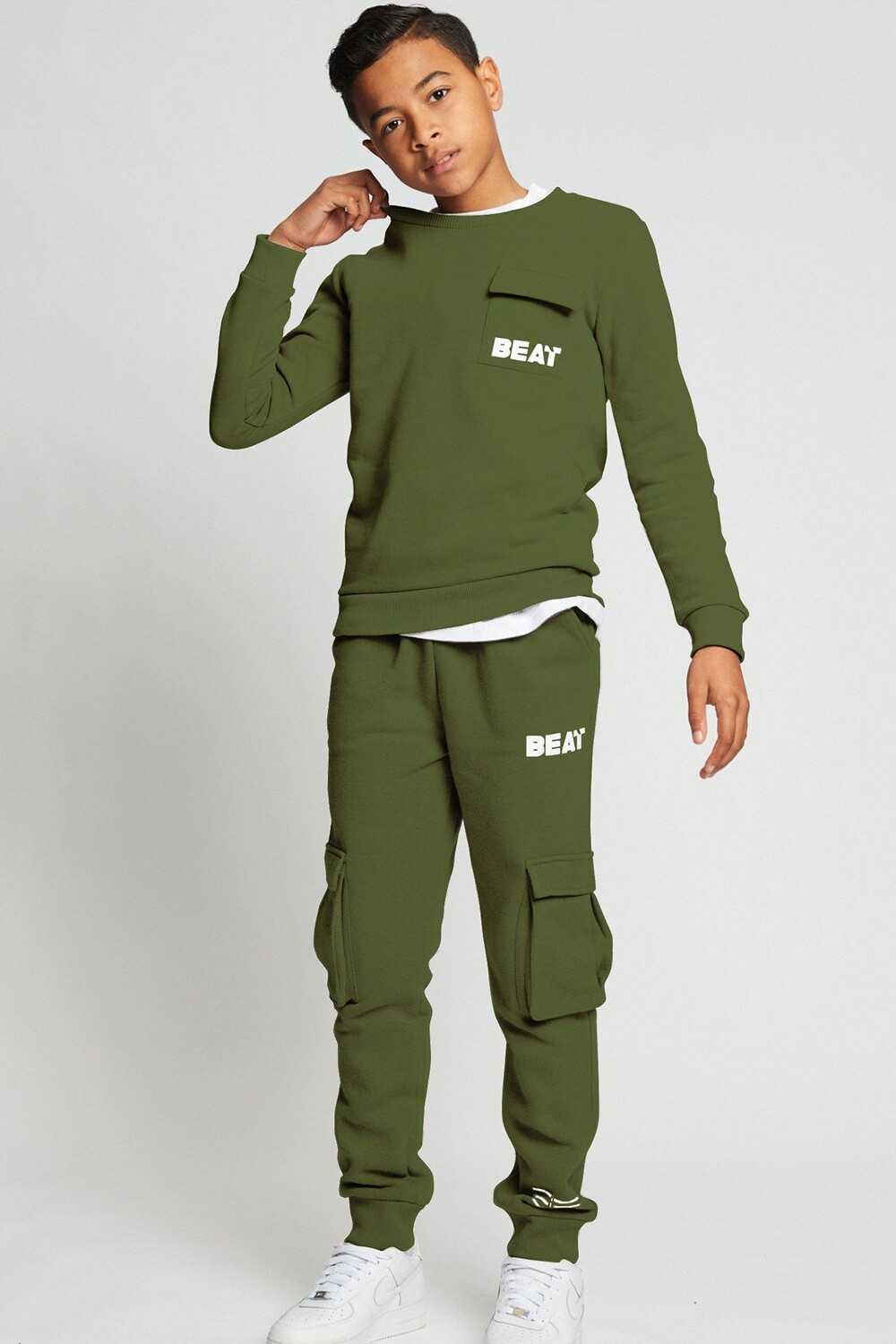 Толстовка карго из хлопковой смеси Nemesis Beat Boyz Club, хаки
Толстовка карго из хлопковой смеси Nemesis Beat Boyz Club, хаки