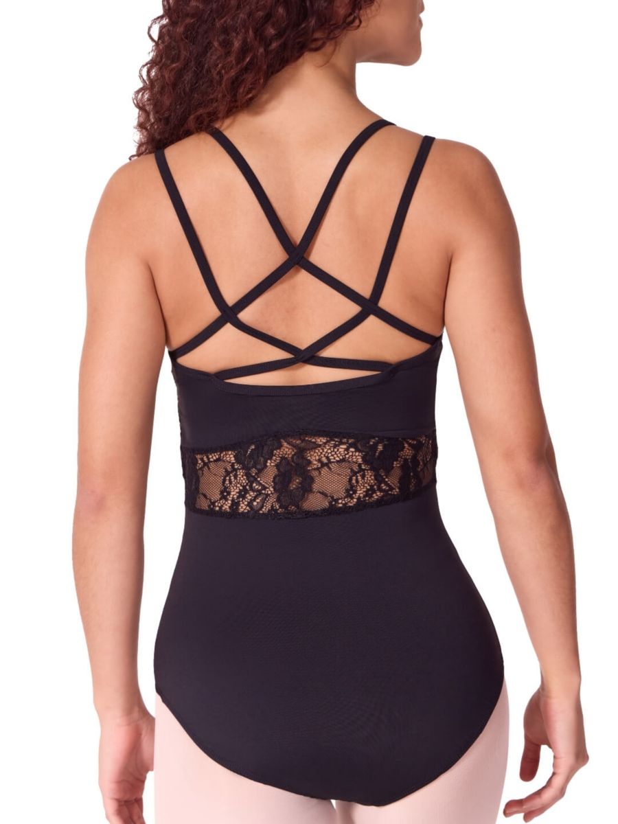 Женский кружевной купальник-комбинезон Soft Elegance с братеком Capezio, Black
Женский кружевной купальник-комбинезон Soft Elegance с братеком Capezio, Black