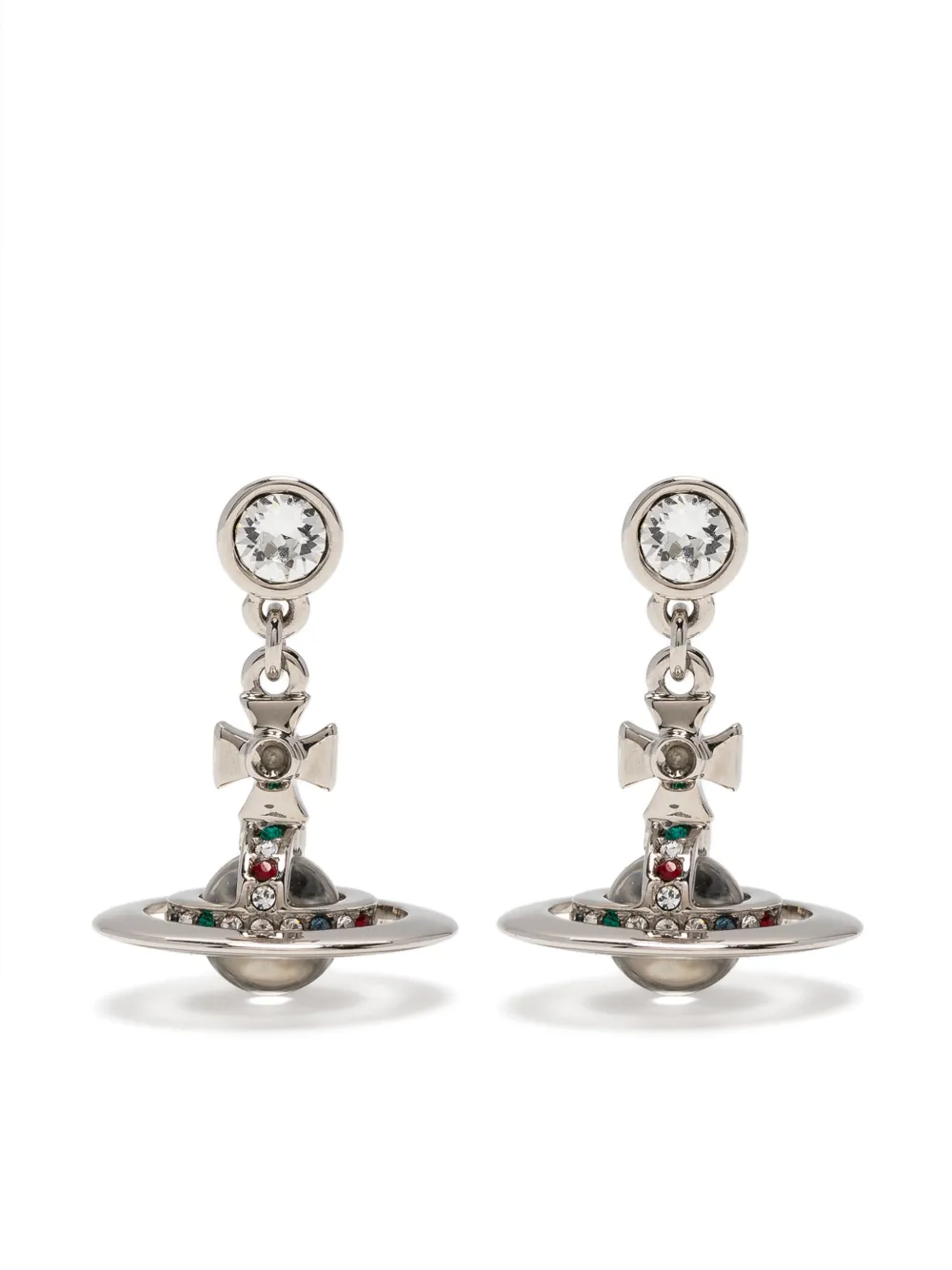 Серьги-подвески Bas Relief Vivienne Westwood, серебяный
Серьги-подвески Bas Relief Vivienne Westwood, серебяный