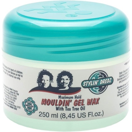 Stylin' Dredz Moulding Strong Максимальная фиксация гель-воск с маслом чайного дерева Уход за волосами Stylin Dredz
Stylin' Dredz Moulding Strong Максимальная фиксация гель-воск с маслом чайного дерева Уход за волосами Stylin Dredz