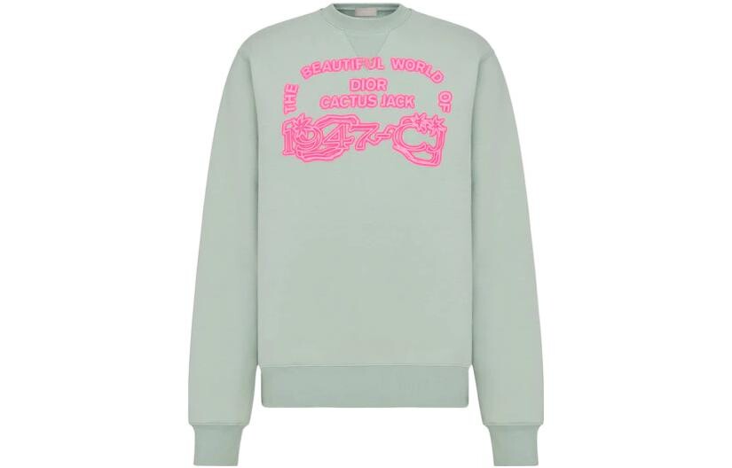 Трэвис Скотт ежеквартальные новинки Толстовка мужская зеленая Dior, зеленый
Трэвис Скотт ежеквартальные новинки Толстовка мужская зеленая Dior, зеленый