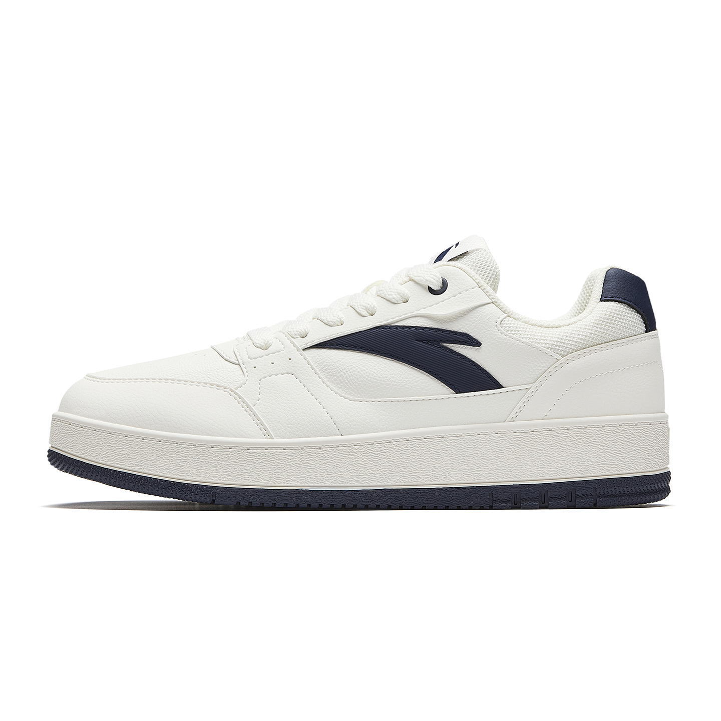 ANTA Оригинальные мужские скейтерские кроссовки low top Ivory White/navy Black устойчивые к истиранию дышащие
ANTA Оригинальные мужские скейтерские кроссовки low top Ivory White/navy Black устойчивые к истиранию дышащие
