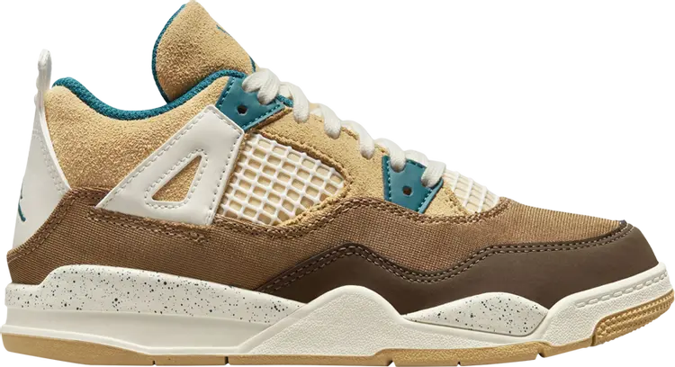 Кроссовки Air Jordan 4 Retro PS 'Cacao Wow', коричневый 
Кроссовки Air Jordan 4 Retro PS 'Cacao Wow', коричневый