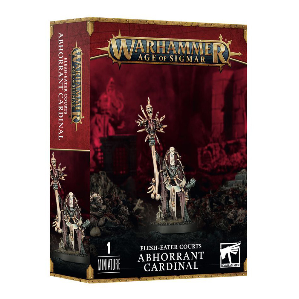 Миниатюра Games Workshop Warhammer Age of Sigmar: Flesh-Eater Courts - Abhorrant Cardinal
Миниатюра Games Workshop Warhammer Age of Sigmar: Flesh-Eater Courts - Abhorrant Cardinal