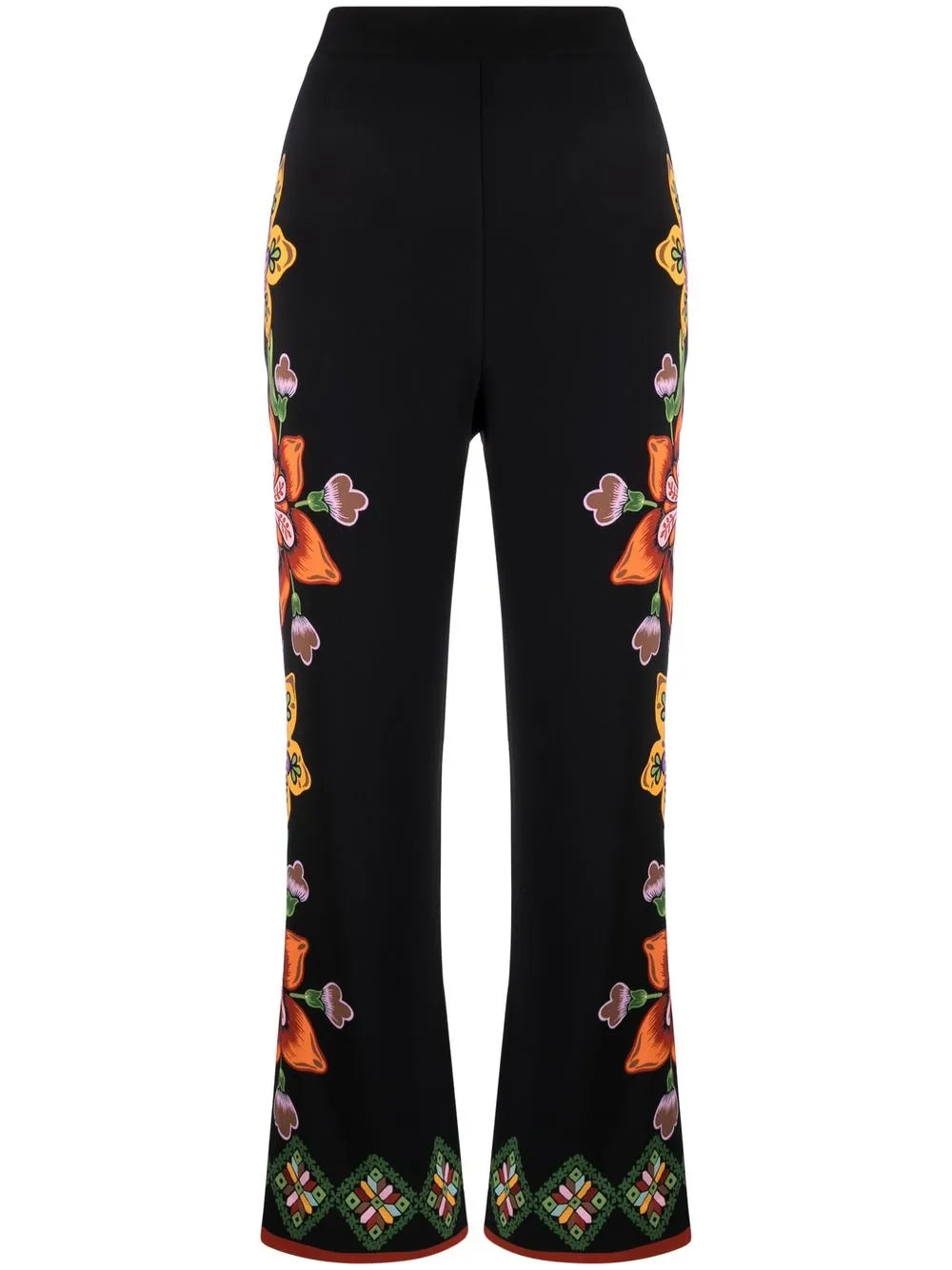 Прямые брюки с цветочным принтом La DoubleJ, черный
Прямые брюки с цветочным принтом La DoubleJ, черный