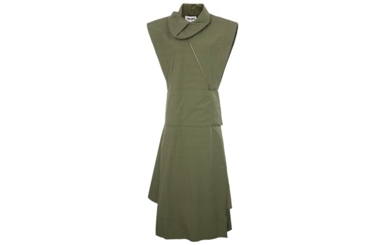 Платье Kenzo без рукавов, зеленый
Платье Kenzo без рукавов, зеленый