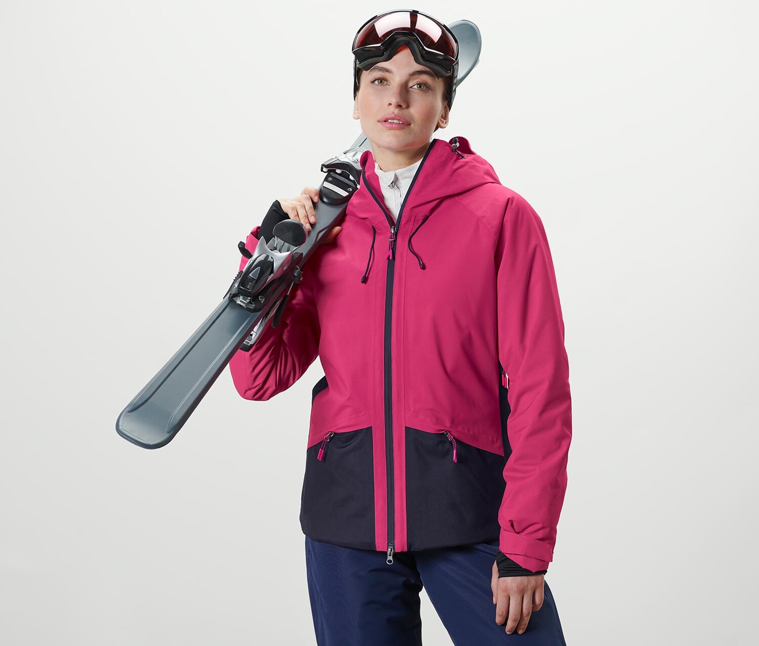 Лыжная куртка Tchibo, розовый, темно-синий
Лыжная куртка Tchibo, розовый, темно-синий