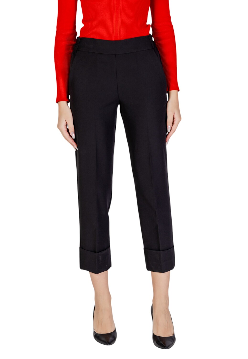 Брюки женские Sandro Ferrone капри, черный
Брюки женские Sandro Ferrone капри, черный