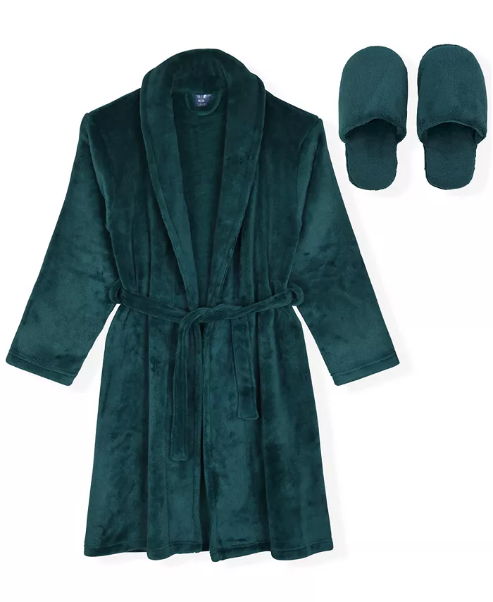 Мальчики 6-18 лет комплект из 2 предметов: халат с поясом и тапочки Max & Olivia, зеленый
Мальчики 6-18 лет комплект из 2 предметов: халат с поясом и тапочки Max & Olivia, зеленый