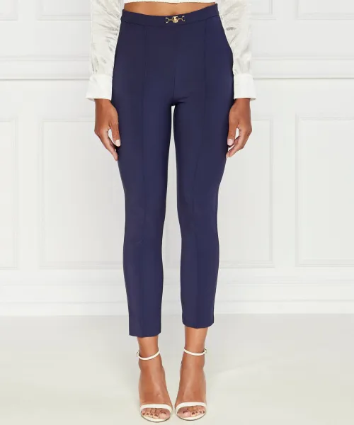 Брюки-Сигареты Slim fit Elisabetta Franchi, синий
Брюки-Сигареты Slim fit Elisabetta Franchi, синий