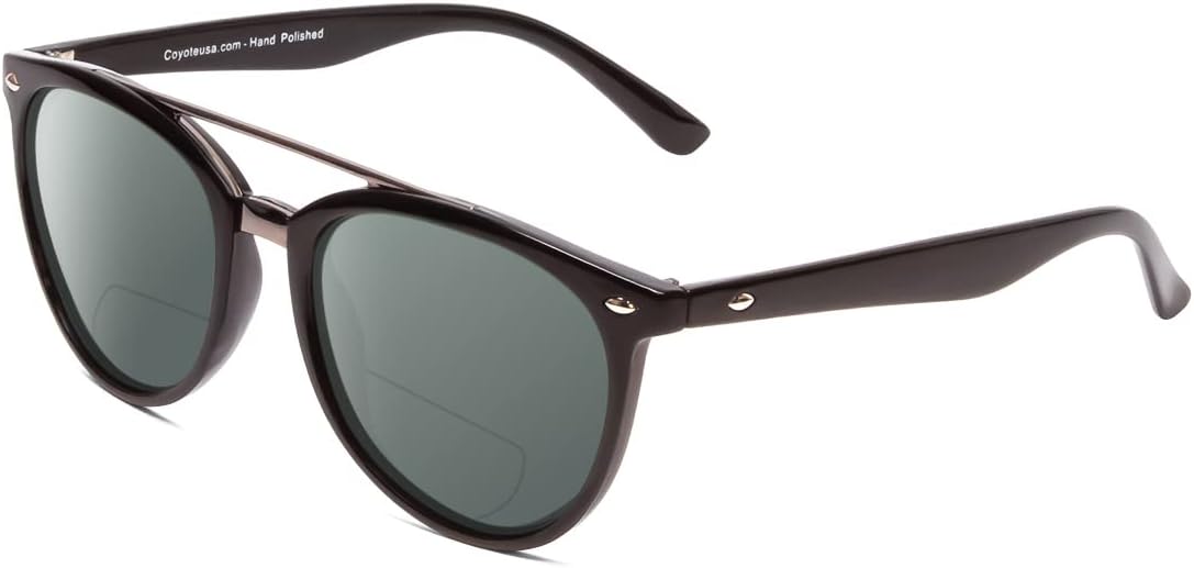 Солнцезащитные очки Coyote Downtown унисекс Cateye с поляризованными линзами или бифокальными линзами | Защита от УФ-излучения | 54 мм, Gloss Black Grey Frame/Grey Lens
Солнцезащитные очки Coyote Downtown унисекс Cateye с поляризованными линзами или бифокальными линзами | Защита от УФ-излучения | 54 мм, Gloss Black Grey Frame/Grey Lens