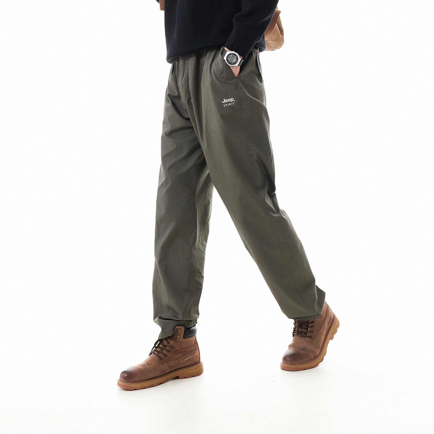 JEEP SPIRIT Мужские повседневные брюки, Черный
JEEP SPIRIT Мужские повседневные брюки, Черный