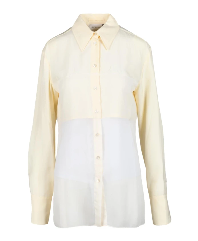 Стильная вискозная блузка Sportmax, бежевый
Стильная вискозная блузка Sportmax, бежевый