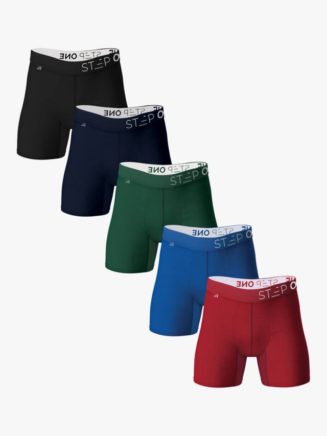 Бамбуковые боксеры Step One, Multi, Pack of 5
Бамбуковые боксеры Step One, Multi, Pack of 5