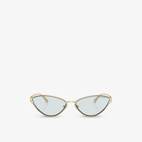Солнцезащитные очки в металлической оправе «кошачий глаз» Tf3095 Tiffany & Co, золотой
Солнцезащитные очки в металлической оправе «кошачий глаз» Tf3095 Tiffany & Co, золотой