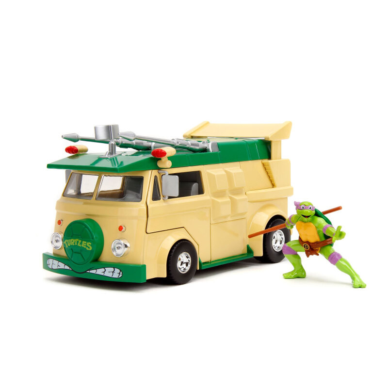Модель автомобиля Teenage Mutant Ninja Turtles 1/24 — Party Wagon (включая фигурку Донателло) Inna marka
Модель автомобиля Teenage Mutant Ninja Turtles 1/24 — Party Wagon (включая фигурку Донателло) Inna marka