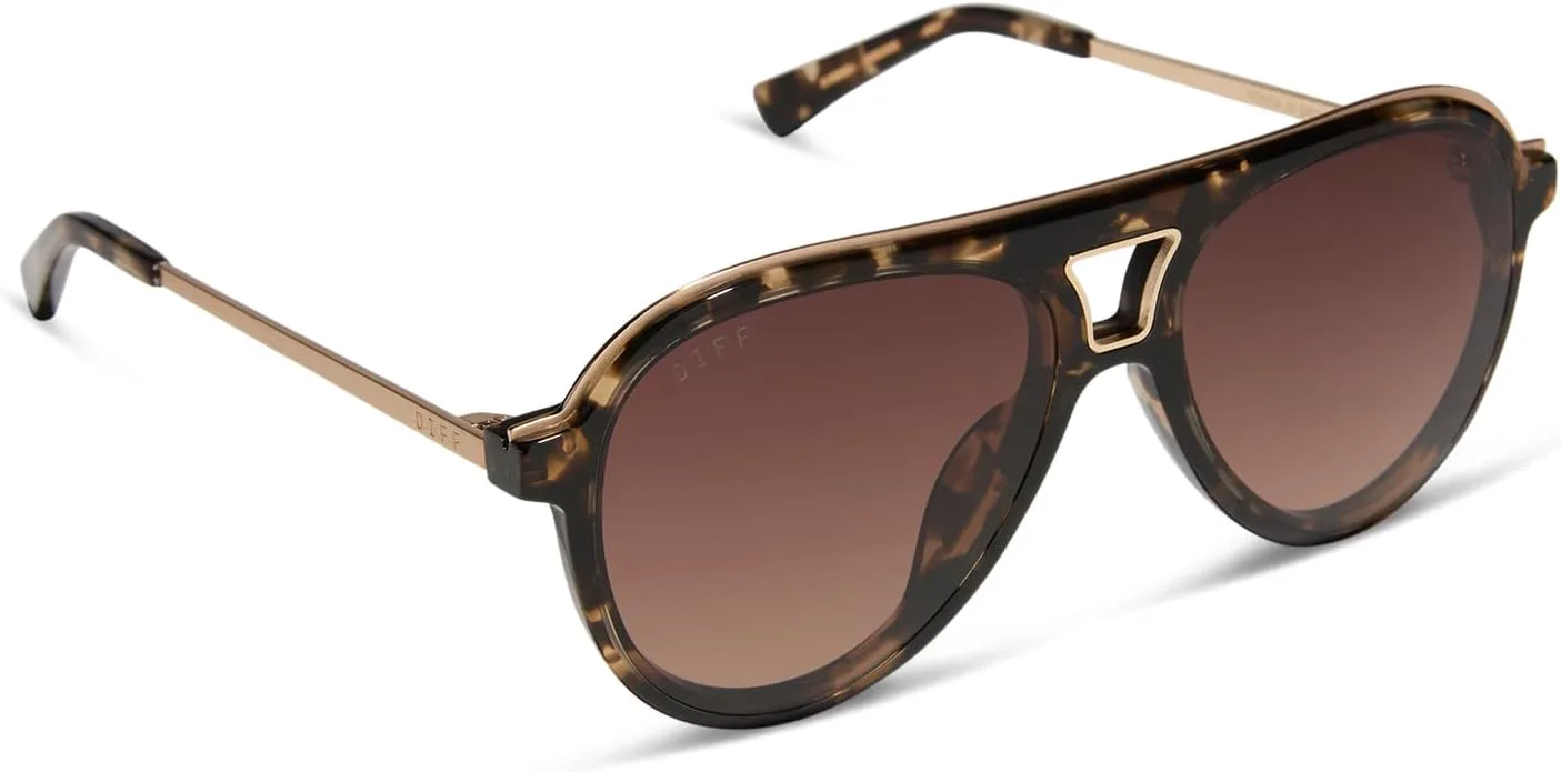 Дизайнерские солнцезащитные очки-авиаторы DIFF Tosca III большого размера для женщин | Модный и стильный дизайн | Защита от УФ-излучения UV400, Espresso Tortoise
Дизайнерские солнцезащитные очки-авиаторы DIFF Tosca III большого размера для женщин | Модный и стильный дизайн | Защита от УФ-излучения UV400, Espresso Tortoise