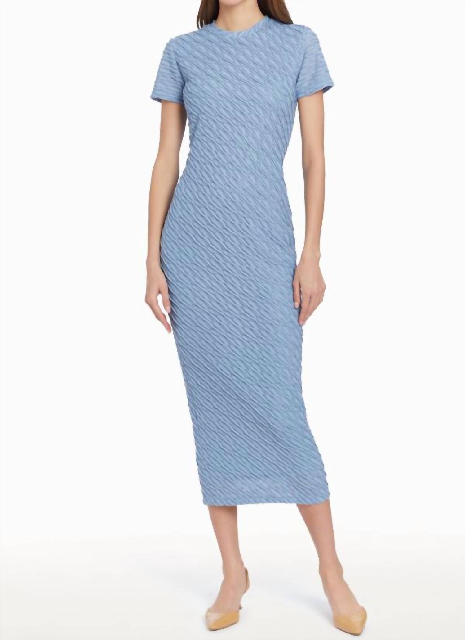 Платье Розария в синем цвете Amanda Uprichard 
Платье Розария в синем цвете Amanda Uprichard