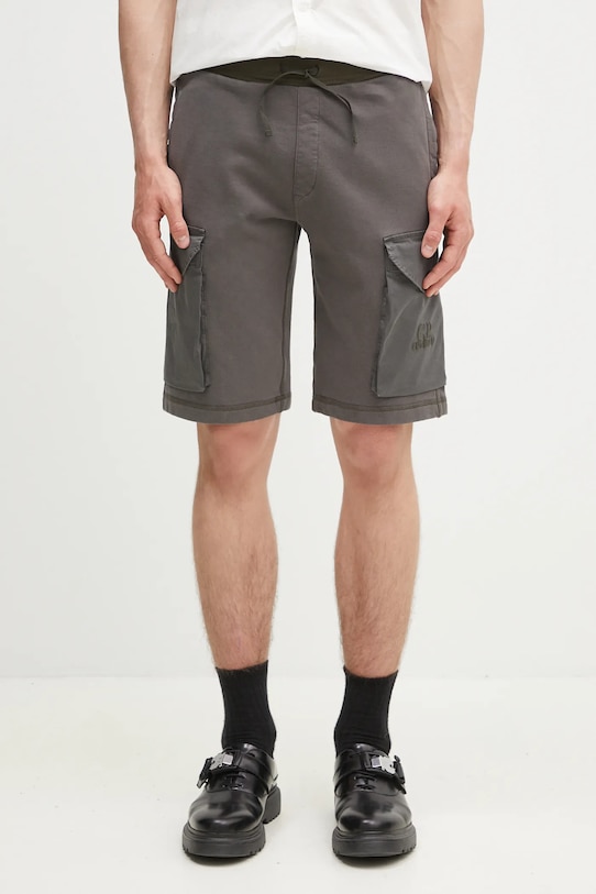 Хлопковые шорты C.P. Company, серый
Хлопковые шорты C.P. Company, серый