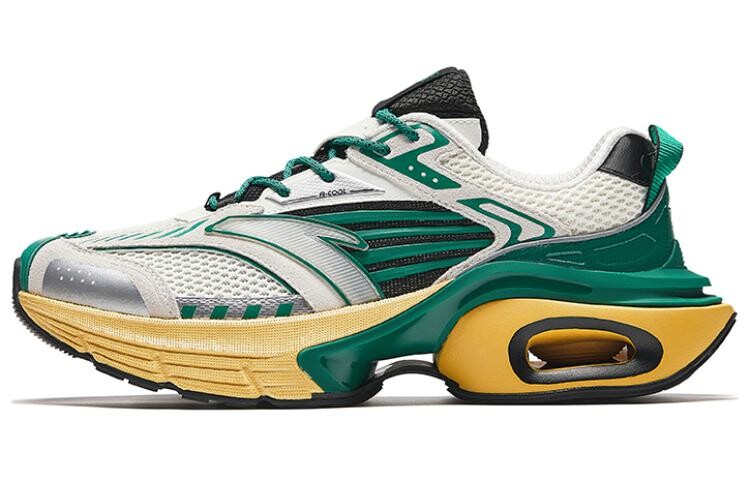 Кроссовки мужские с низким верхом цвета слоновой кости/зеленый малахит Anta
Кроссовки мужские с низким верхом цвета слоновой кости/зеленый малахит Anta