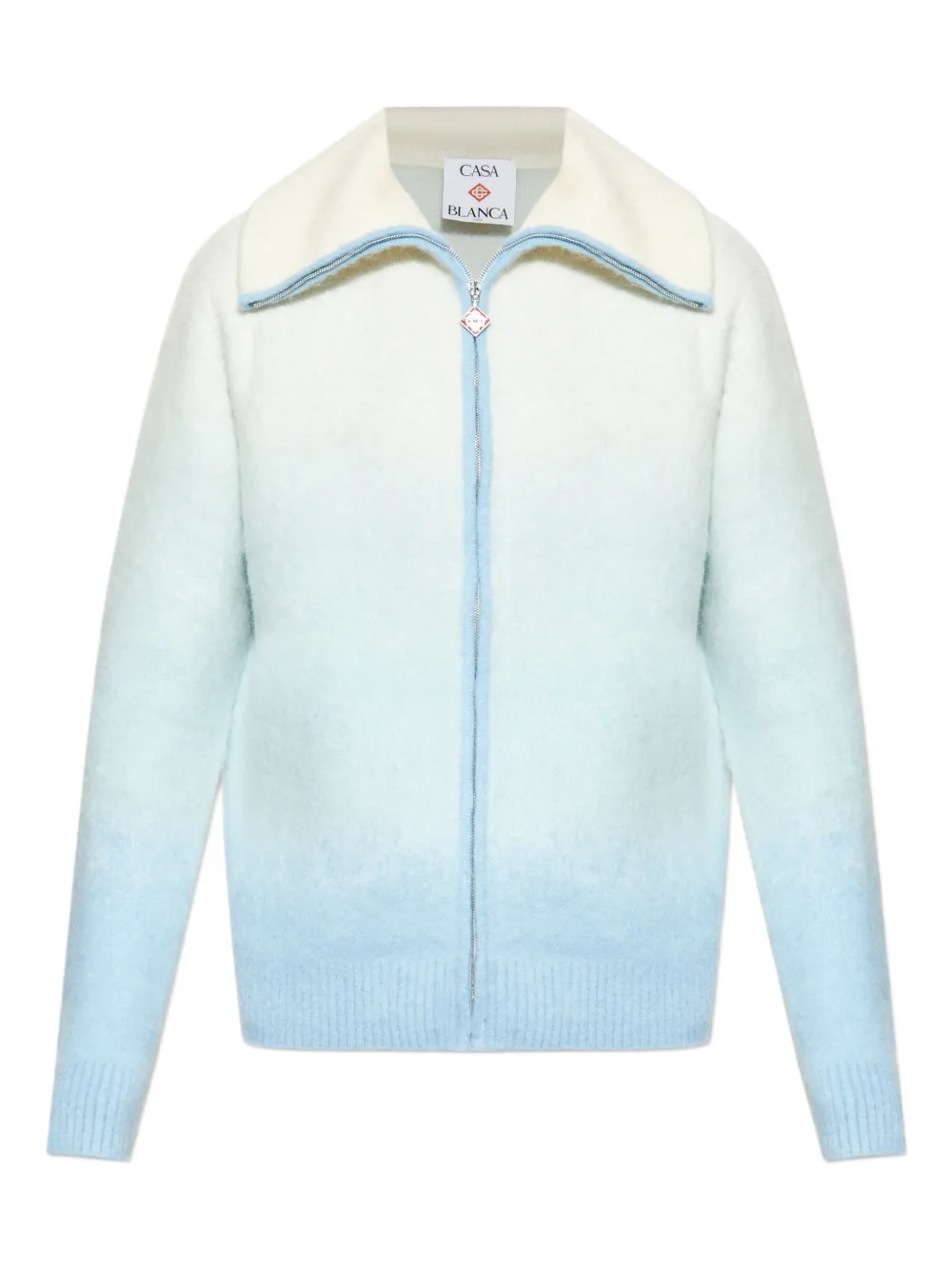 Куртка на молнии с высоким воротником CASABLANCA, синий
Куртка на молнии с высоким воротником CASABLANCA, синий