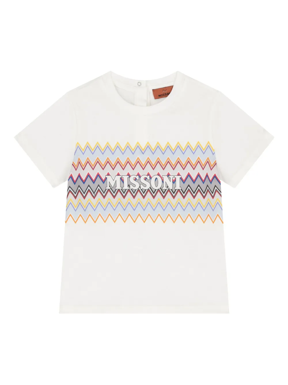 Футболка с зигзагообразным принтом Missoni Kids, белый
Футболка с зигзагообразным принтом Missoni Kids, белый
