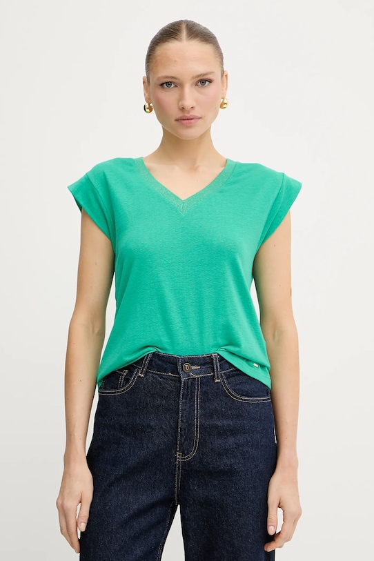 Льняная футболка Morgan, зеленый
Льняная футболка Morgan, зеленый