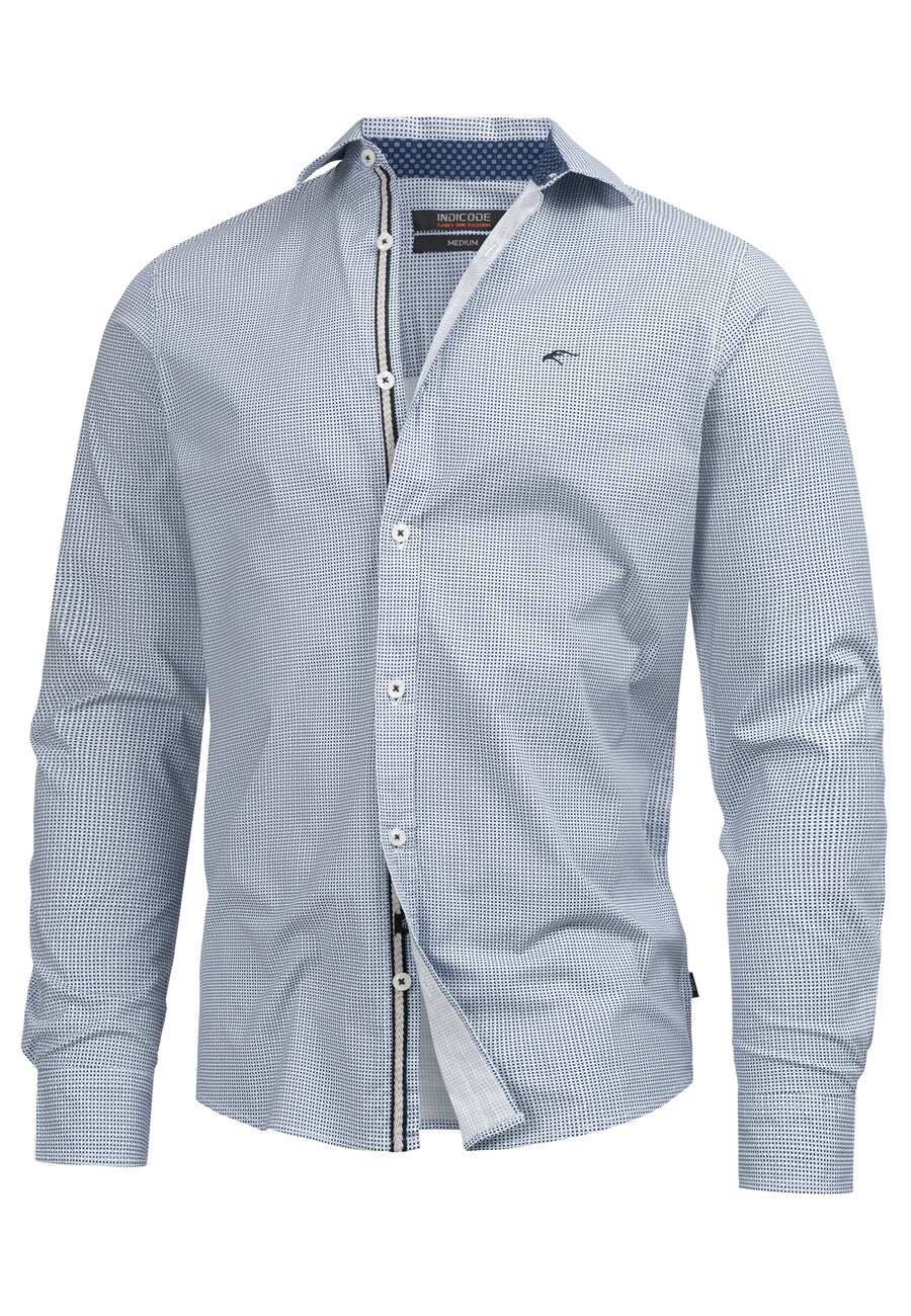 Рубашка на пуговицах классического кроя INDICODE JEANS, Blue/Dark blue
Рубашка на пуговицах классического кроя INDICODE JEANS, Blue/Dark blue