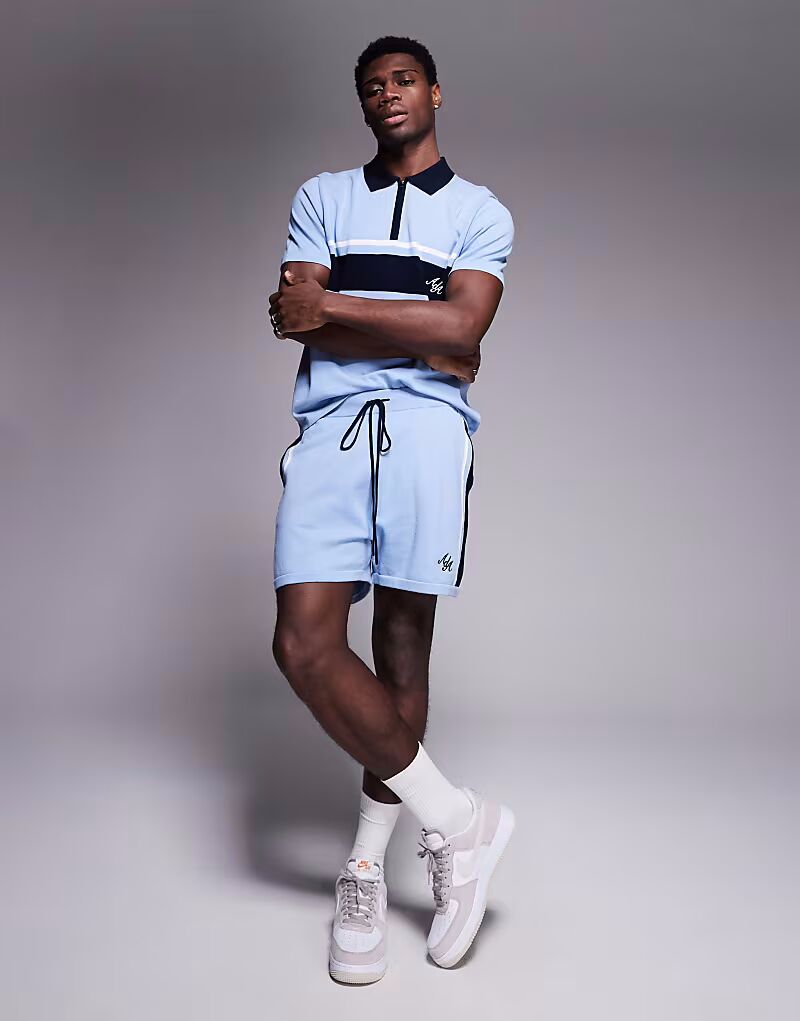 Футболка-поло Alma De Ace трикотажная, синего цвета
Футболка-поло Alma De Ace трикотажная, синего цвета