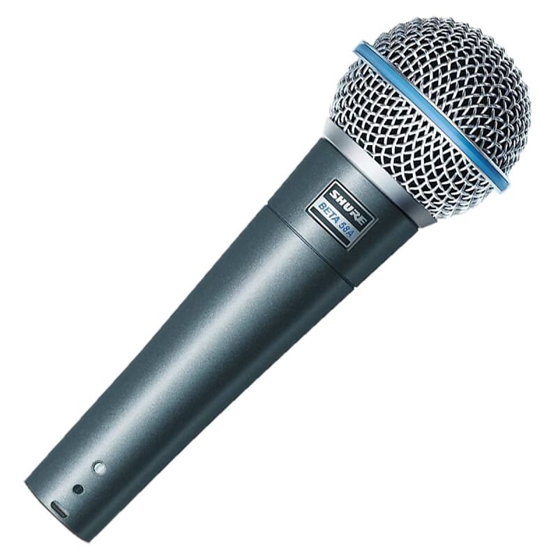 Вокальный микрофон Shure BETA 58A Handheld Supercardioid Dynamic Microphone
Вокальный микрофон Shure BETA 58A Handheld Supercardioid Dynamic Microphone