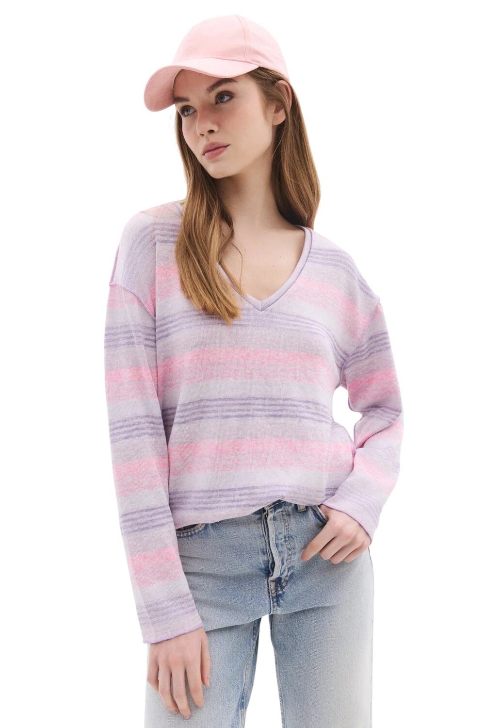 No Matter What Свитер оверсайз, мультиколор
No Matter What Свитер оверсайз, мультиколор