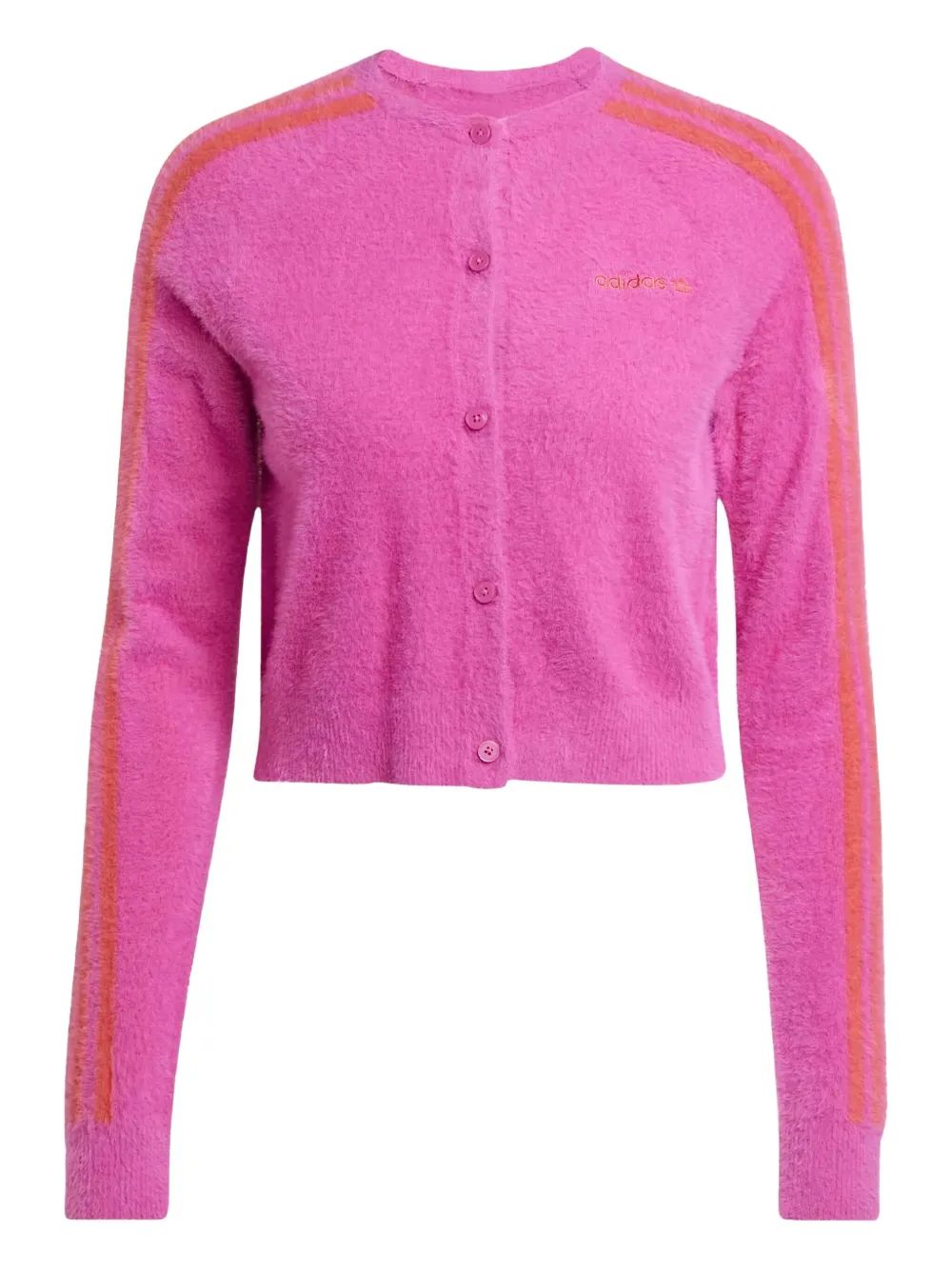 Укороченный кардиган Adidas, розовый
Укороченный кардиган Adidas, розовый