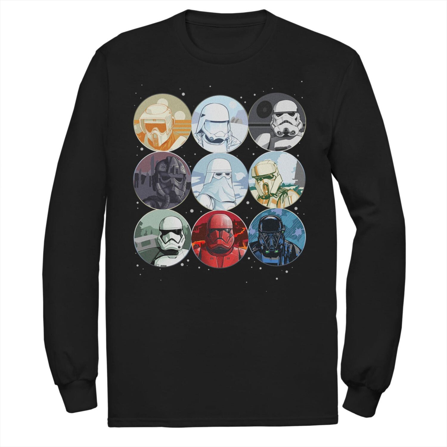 Мужская футболка в сетку со шлемом солдата «Звездных войн» Licensed Character
Мужская футболка в сетку со шлемом солдата «Звездных войн» Licensed Character