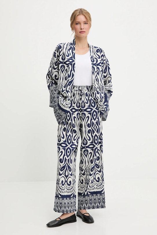 Жакет и брюки Answear.Lab, темно-синий 
Жакет и брюки Answear.Lab, темно-синий