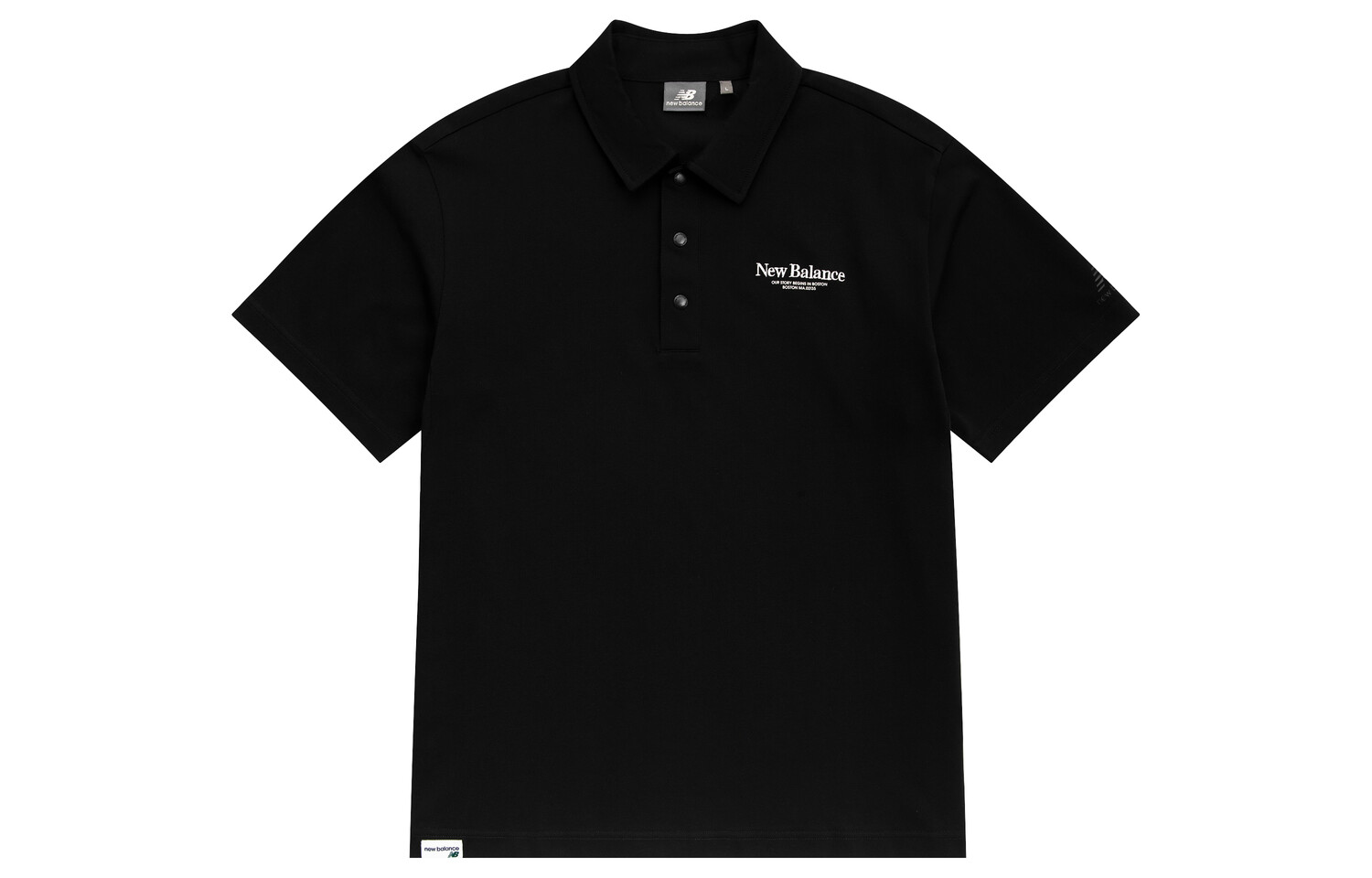 Мужская рубашка поло New Balance, цвет Black
Мужская рубашка поло New Balance, цвет Black