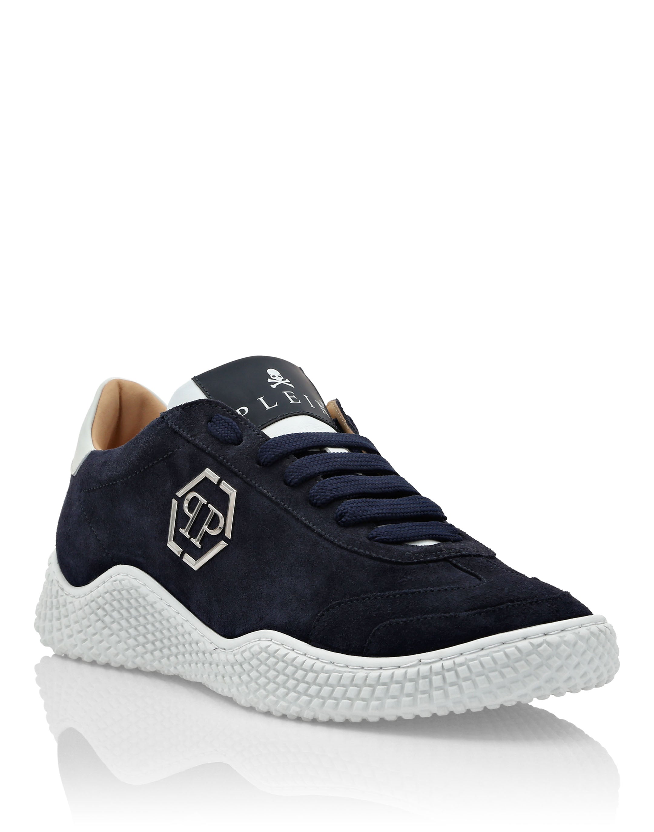 Замшевые кроссовки Runner PHILIPP PLEIN, темно-синий
Замшевые кроссовки Runner PHILIPP PLEIN, темно-синий